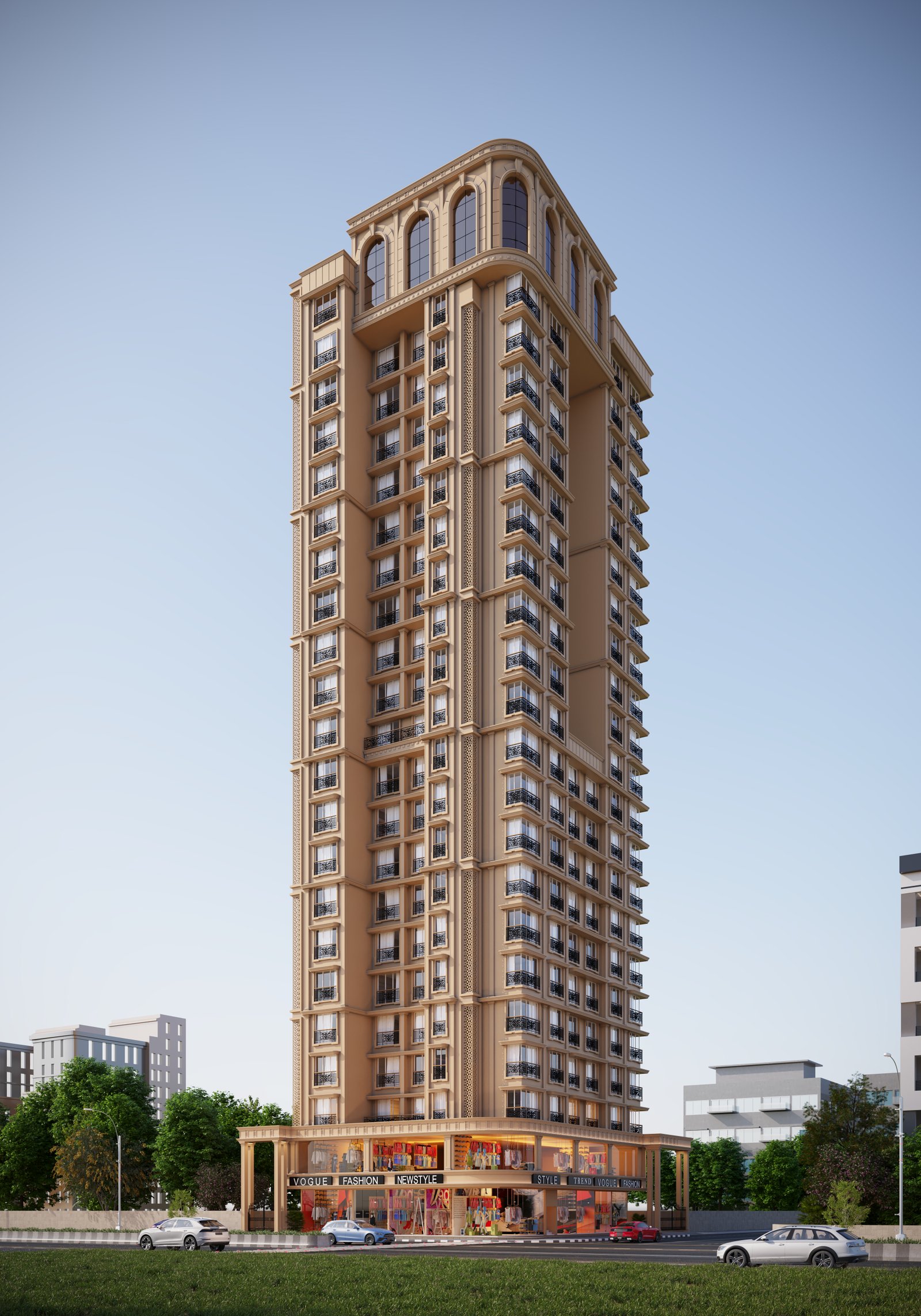 Marathi Asmita Planning & Elevation Charkop, Sector 2